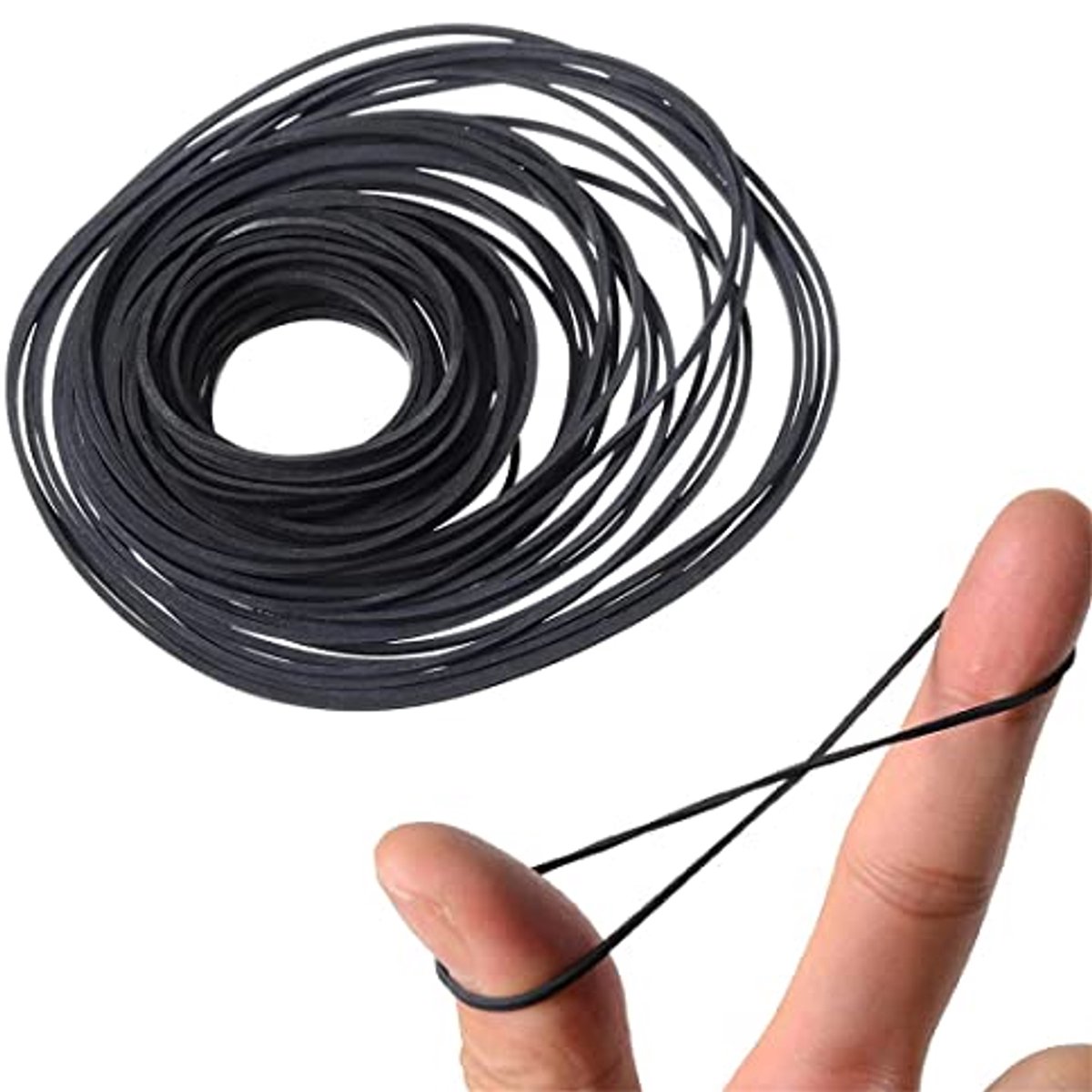 56 Stuks Gemengde Cassetape en Machineriemen voor Audiocomponenten 45-185 mm