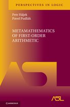 Boekhoes voor 'Metamathematics of First-Order Arithmetic' met de titel in witte letters op een paarse achtergrond, en de namen van Petr Hájek en Pavel Pudlák.