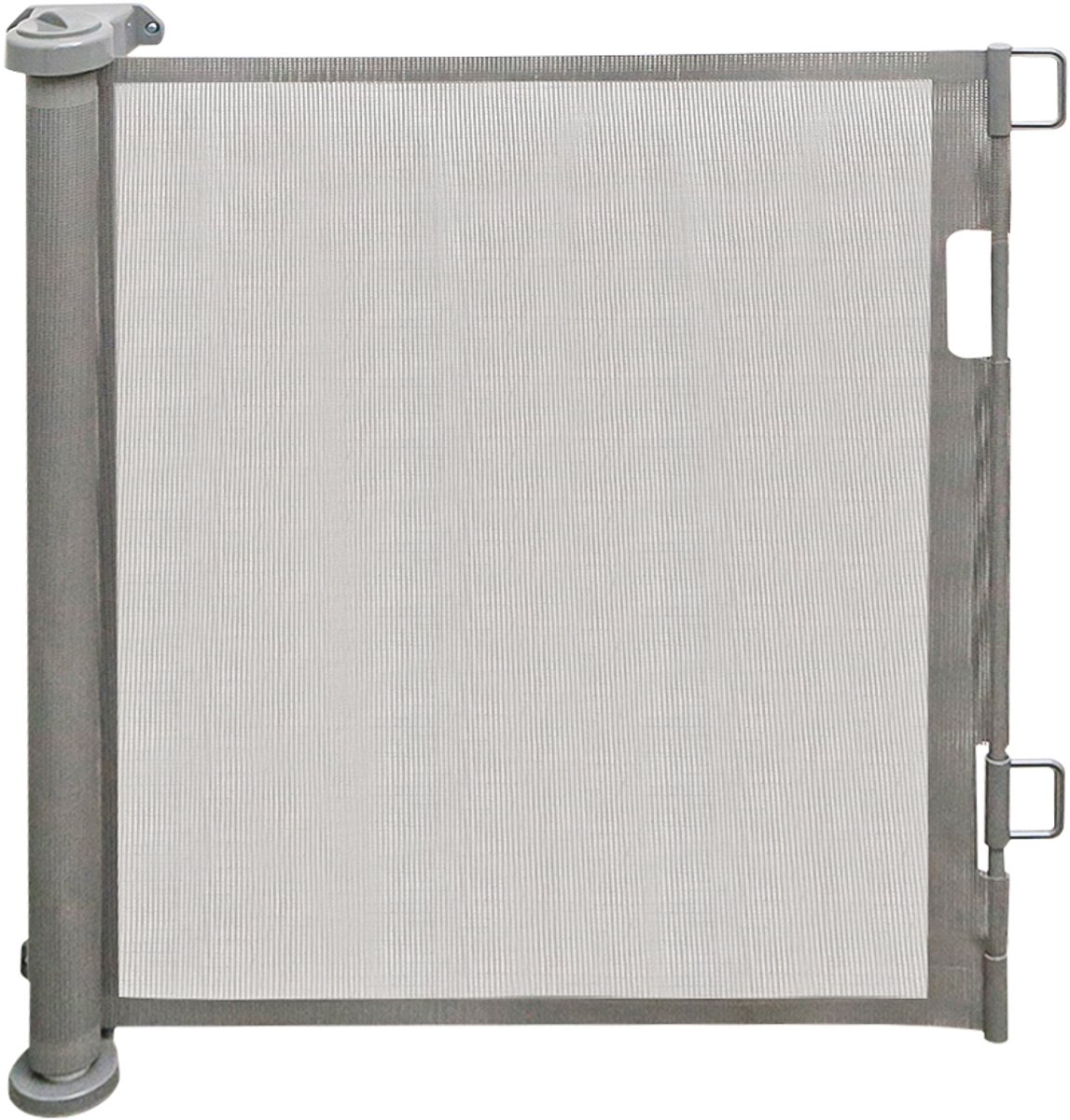 PIPIPOXER-Oprolbaar Traphekje 150 cm – Veiligheidshekje Baby & Huisdier,Zwart