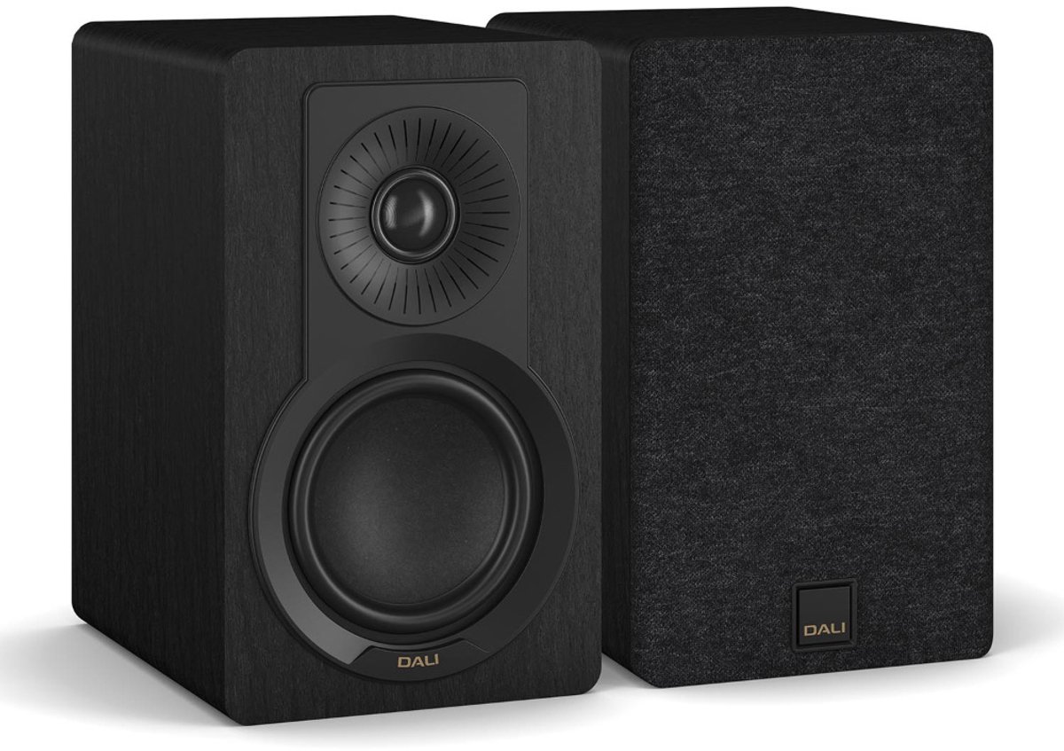 Dali KUPID Passieve Boekenplank Speaker - Black Ash (Prijs per stuk)