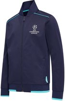 UEFA Champions League Trainingspak Kinderen - Maat 116 t/m 164 - Voetbalkleding - Sportkleding - Blauw - Jongens & Meisjes - Officiële UEFA Fanmerchandise