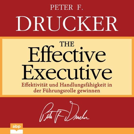 The Effective Executive - cover