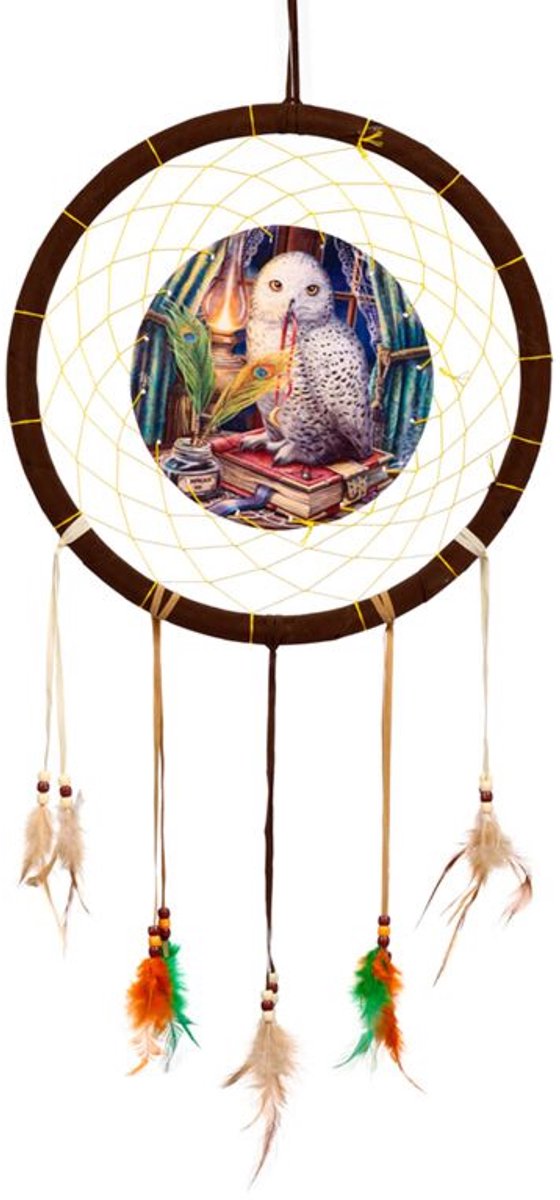 puckator Dromenvanger - Lisa Parker Wachter van Spreuken Uil - 33cm Wachter-Spreuken-33cm