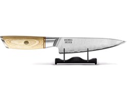 Shinrai Knives - Hikari Damascus Officemes 13 cm