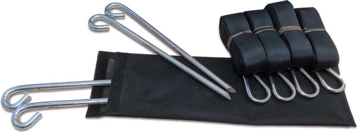 Werktent Go-Work Spanbanden Met Haringen (4 Stuks)