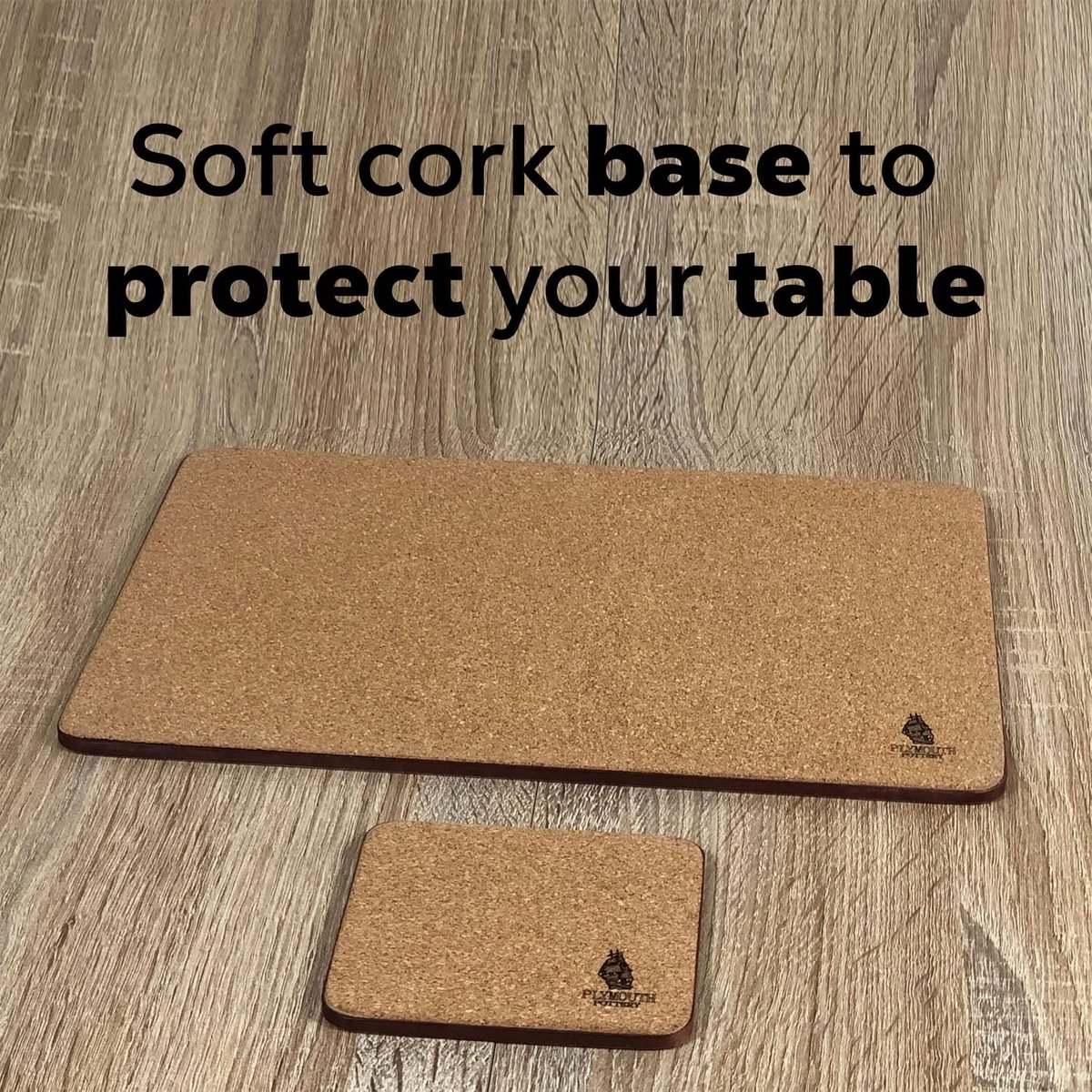Set van 6 Duurzame Hittebestendige Placemats met Kurk Onderkant