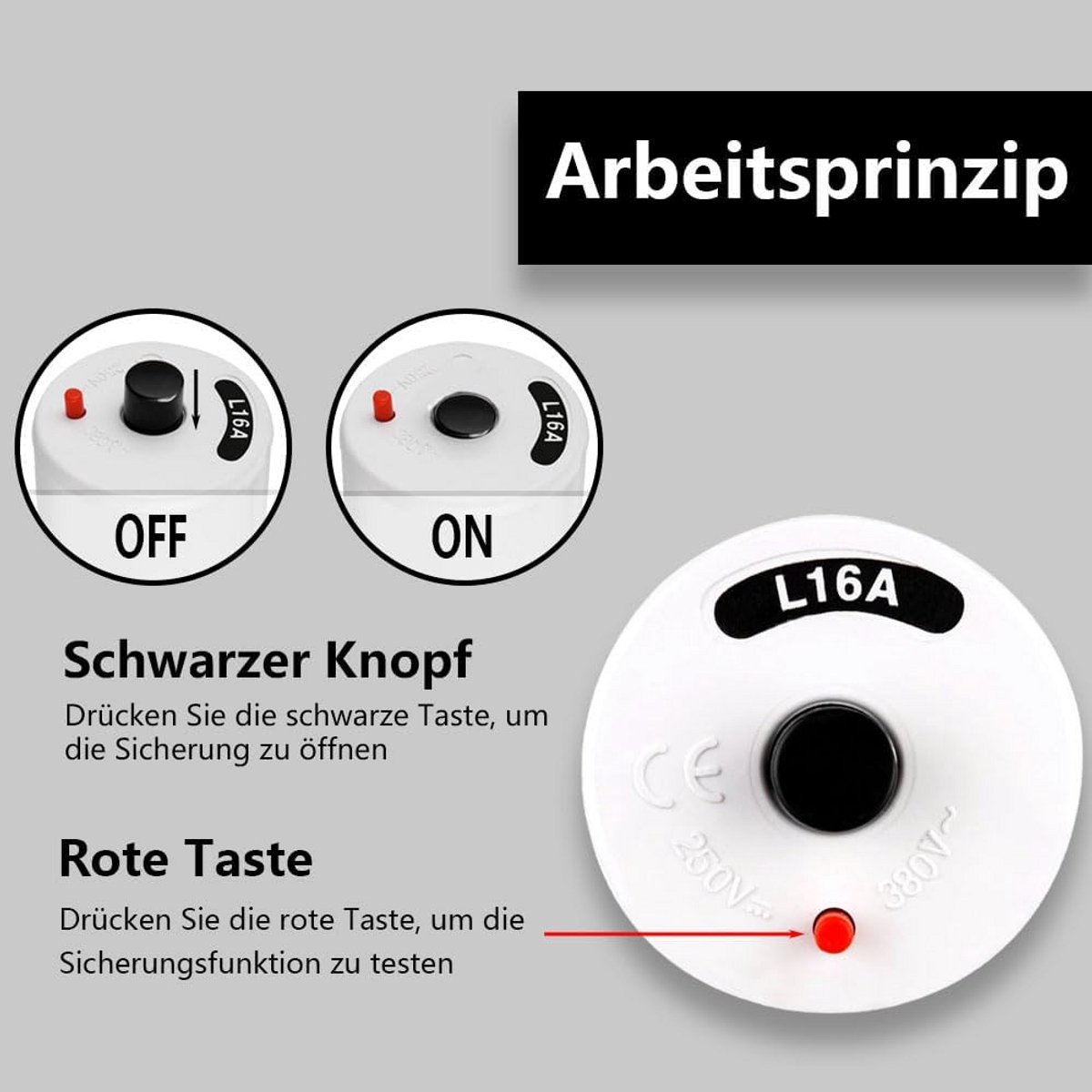 Automatische Zekering 16A voor Elektra