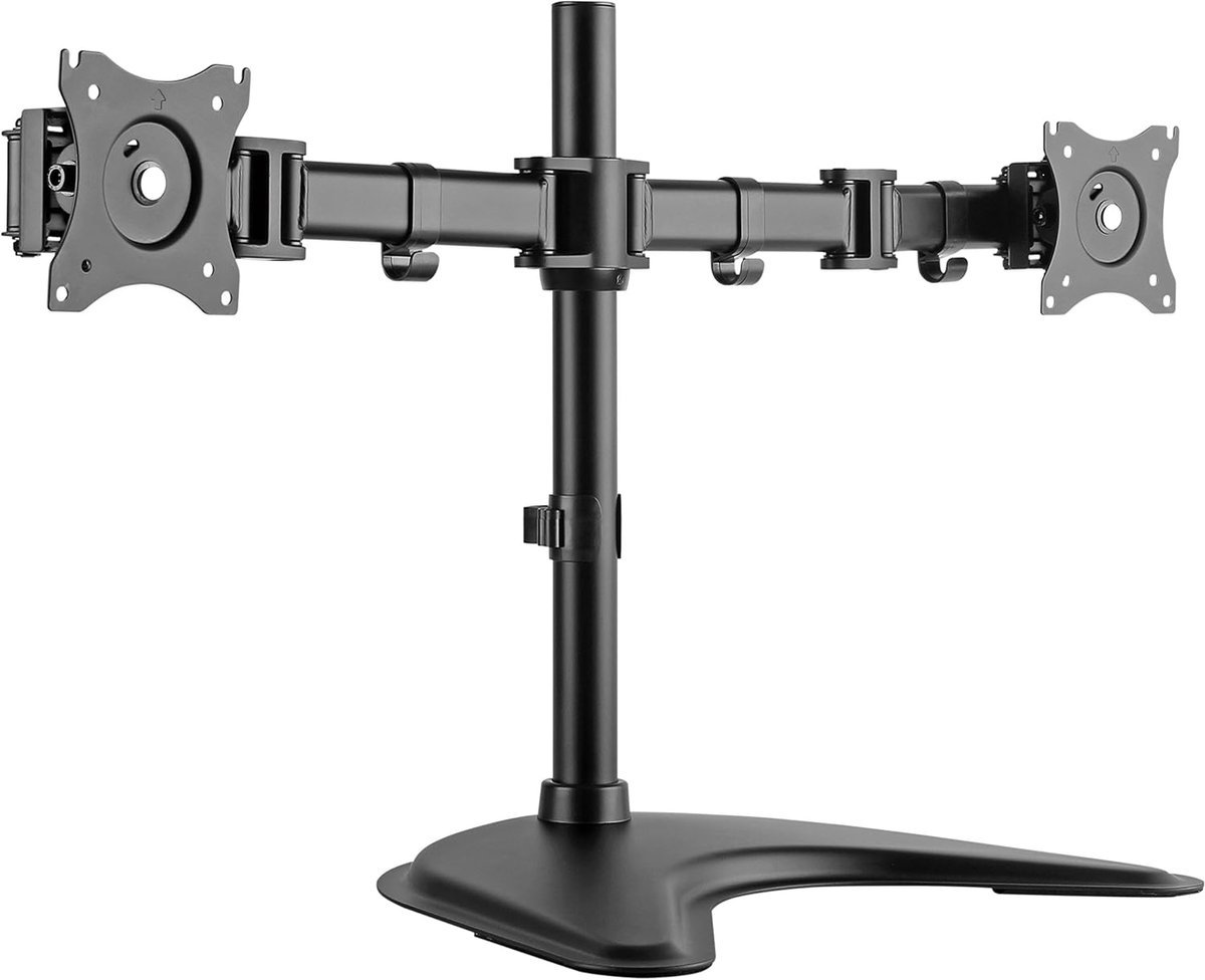 Stunq® Flexibele Dubbele Monitorstandaard voor Optimaal Bureaugebruik