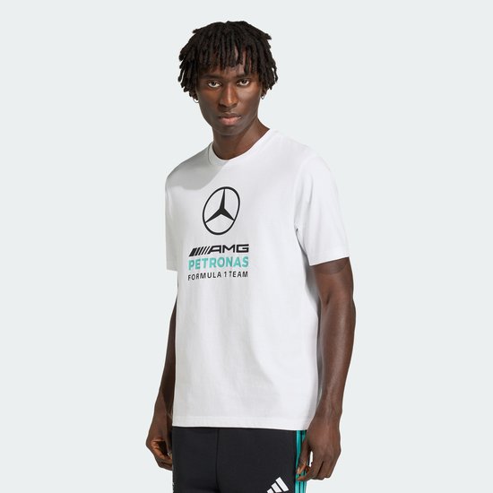 Adidas Performance Mercedes - Amg Petronas Formula 1 Team Dna Graphic T-Shirt - Heren - Wit van Merkloos — afbeelding 4