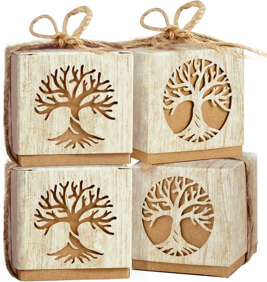Mini-emmer, zilverkleurig, gastgeschenk, bruiloft, feest, doop, snoep