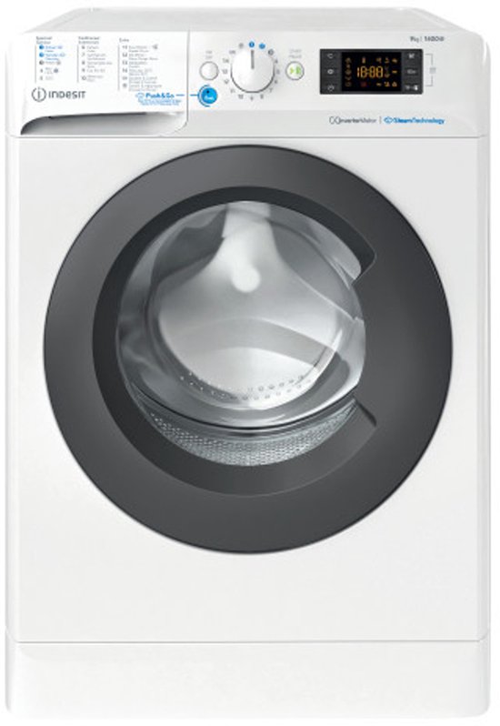Indesit BWEBE 91498X WKV wasmachine Voorbelading 9 kg 1400 RPM Wit
