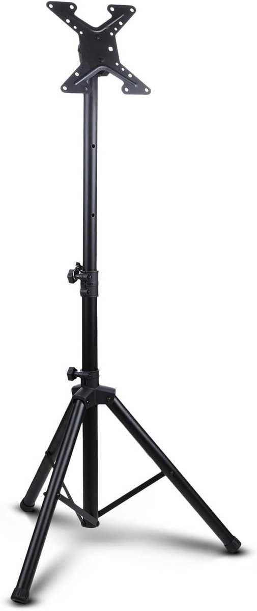 Verstelbare TV Standaard - Draagbare Tripod voor Televisie - Vouwbare Steun voor LCD en LED Schermen tot 10kg