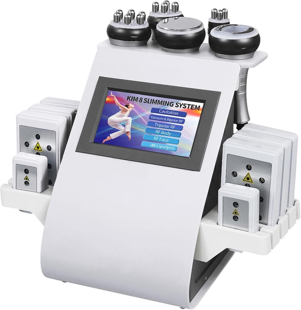 Professionele 6-in-1 Huidverstevigende en Vetverbrandingsmachine voor Lichaams- en Gezichtsmassage