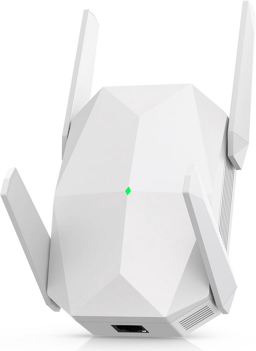 WiFi 6 Reikwijdteverlenging met Gigabit Ethernet en Dual-Band WLAN Repeater