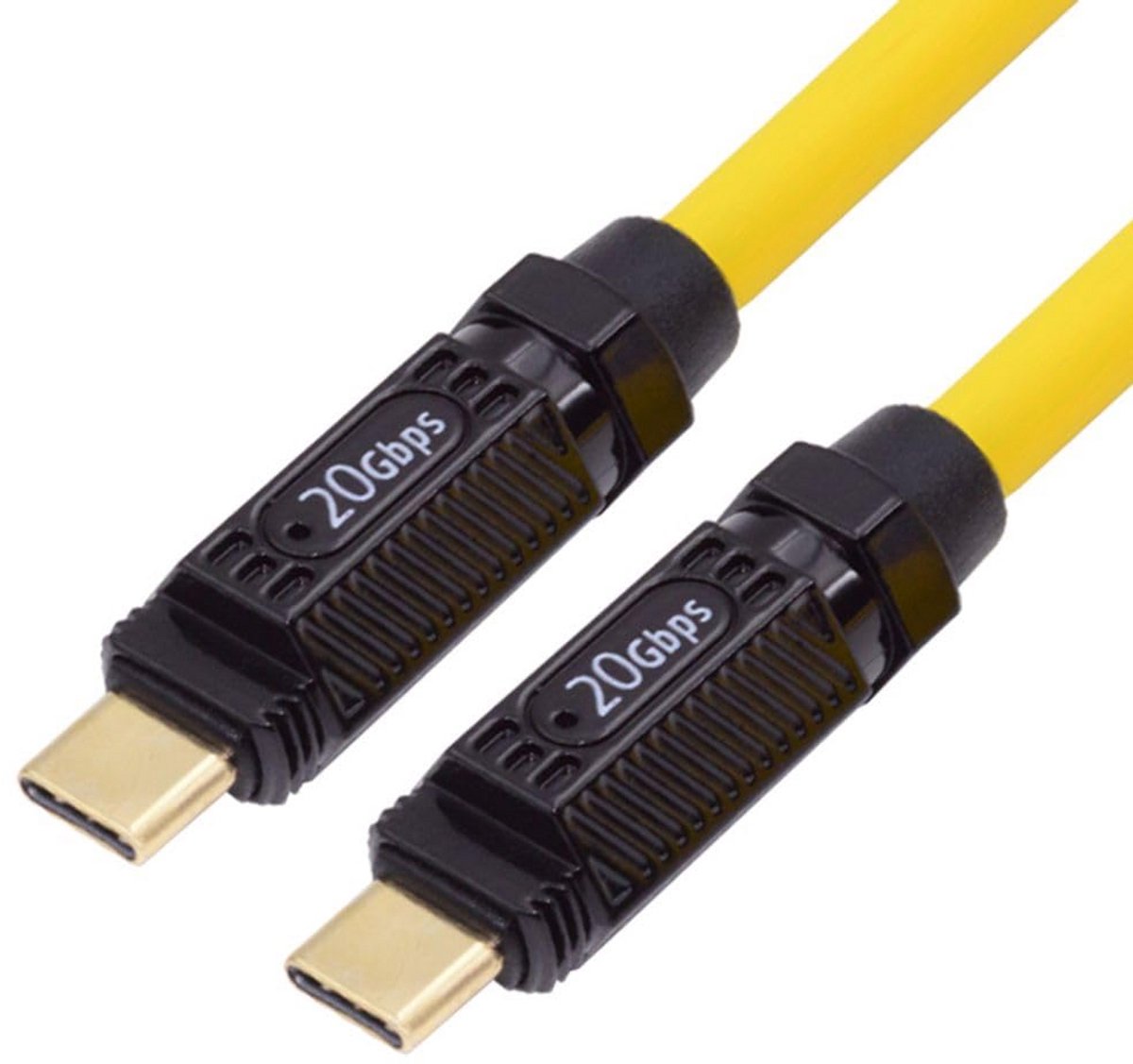 USB C naar USB C Kabel 20Gbps + 140W Snel Opladen en 8K Video