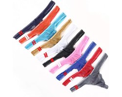 Transparante Heren String en Tanga Set - Sexy Ademend Ondergoed