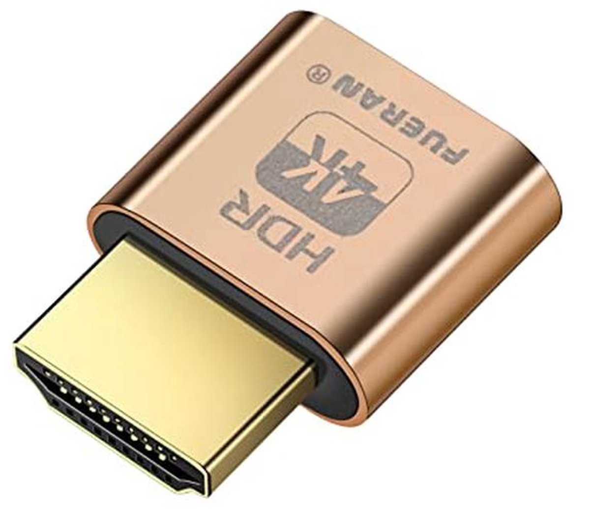 Dummy Plug HDMI Display Emulator 4K - 1080p - 2160p