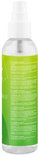 Arrière d'une bouteille EasyGlide Toycleaner avec informations produit multilingues sur une étiquette verte et jaune.