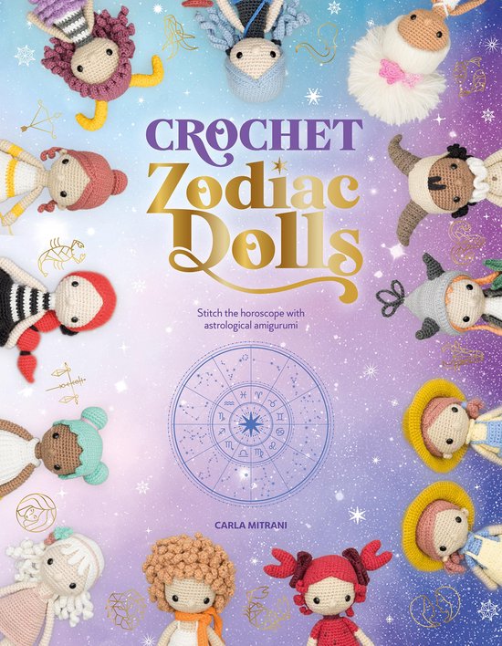 Crochet Zodiac Dolls - cover