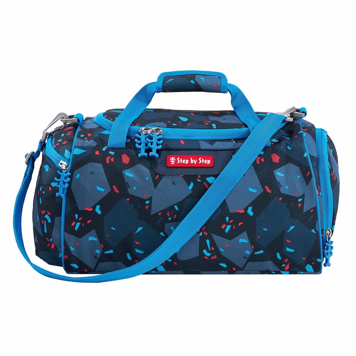 Step by Step sporttas Step by Step Sports Bag Tractor Freddy donkerblauw
