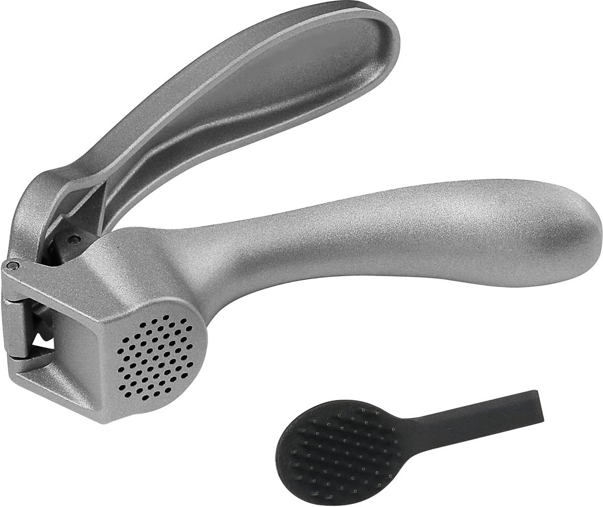 Roestvrijstalen Knoflookpers: Ergonomisch, Vaatwasmachinebestendig voor Knoflook, Ui en Gember