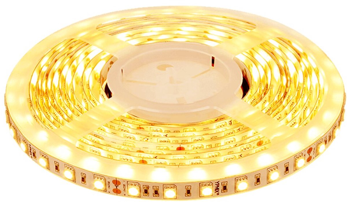 YPHIX LED strip 5m 24V 2700K IP20 300 SMD 5050 LEDS Wit
