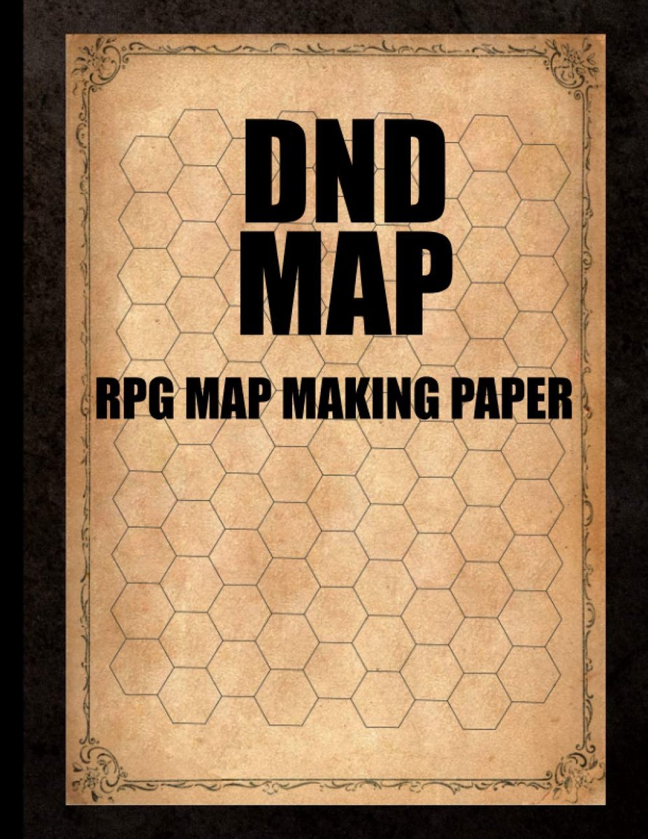 RPG Kaart: Maak je Eigen Avonturen met Hexagonale Bladen