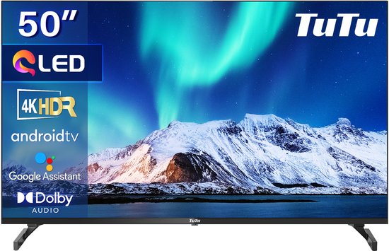 TuTu TUQ50UN1 QLED 4K Ultra HD 50 inch Smart TV - TuTu - €296,00