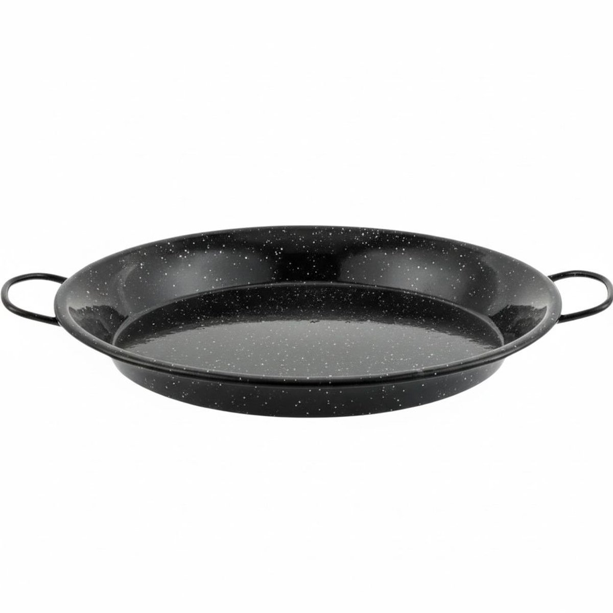 Majestix Paella Pan - Ø 32 cm - Geschikt voor Inductie & Gas - met handgrepen
