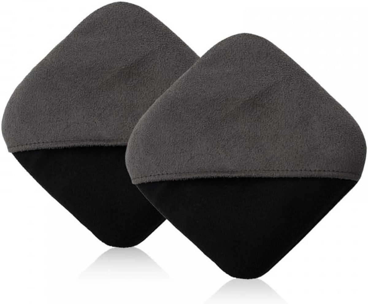 2 stuks schermreinigingspads microvezel, herbruikbaar, droog en nat vegen, voor touchscreen, laptop, auto display en dashboard
