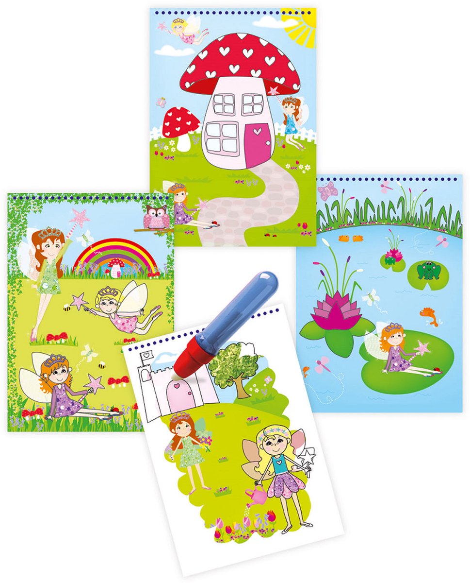 Galt Waterkleurboek Water Magic Fairies - Kleurboek — afbeelding 3