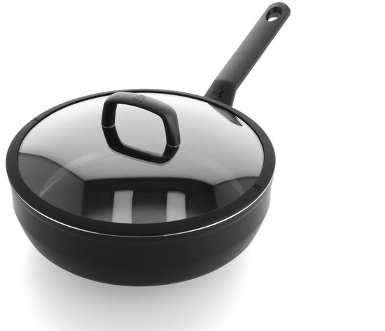 Casserole en Ceramic à induction BK Easy avec couvercle - Ø28cm/4,6L - sans PFAS