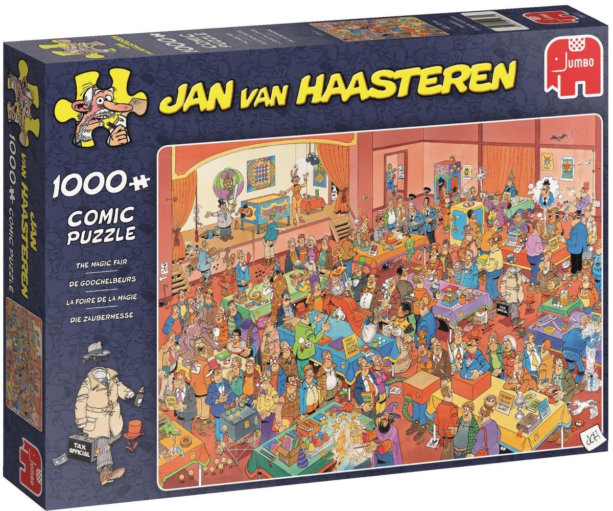 Jan van Haasteren - De Goochelbeurs - 1000 stukjes puzzel — afbeelding 7