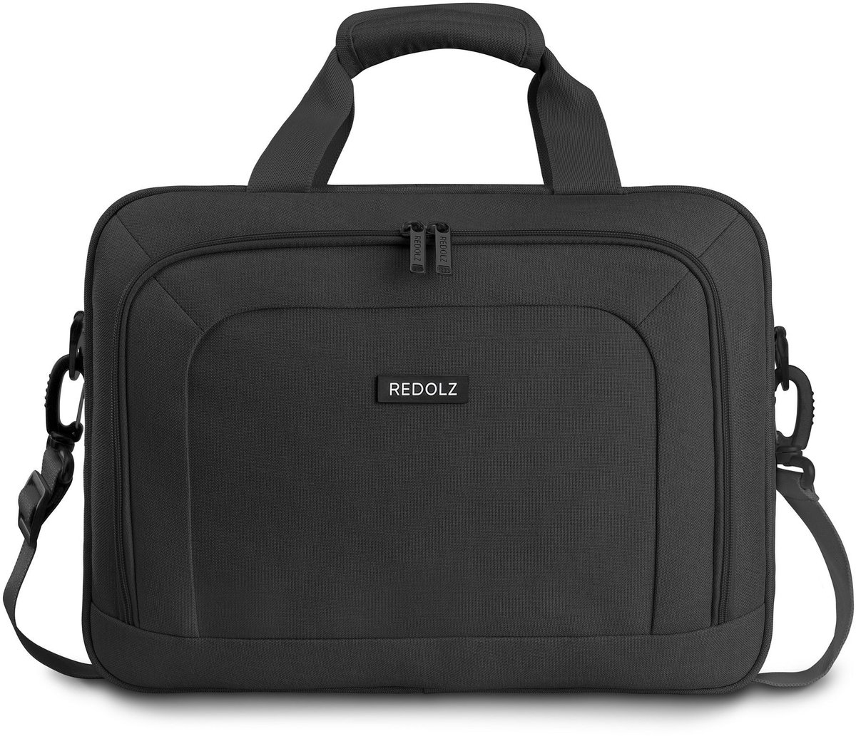 Redolz Essentials 12 flight schouder aktetas 40 cm bevestigbaar laptop compartiment - 39cm (15,4 duim) - black