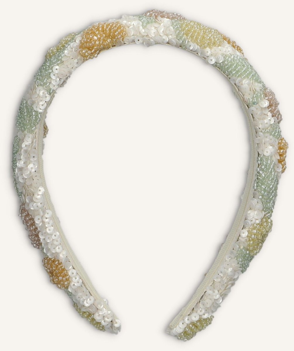 Becksondergaard Carna Wide Beaded Hairbrace Haaraccessoires Dames - Multi - Maat ONESIZE