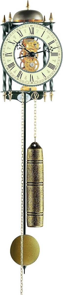 Mechanische skeletuurwerk 8 dagen kettinguurwerk met urenlang slag