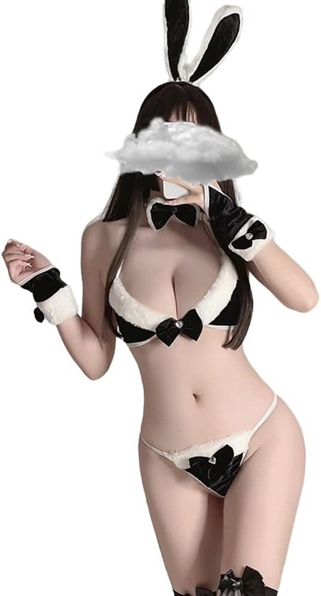 Dames konijnenkostuum outfit anime lingerie cosplay Japanse Dames konijnenkostuum outfit anime lingerie cosplay Japanse
