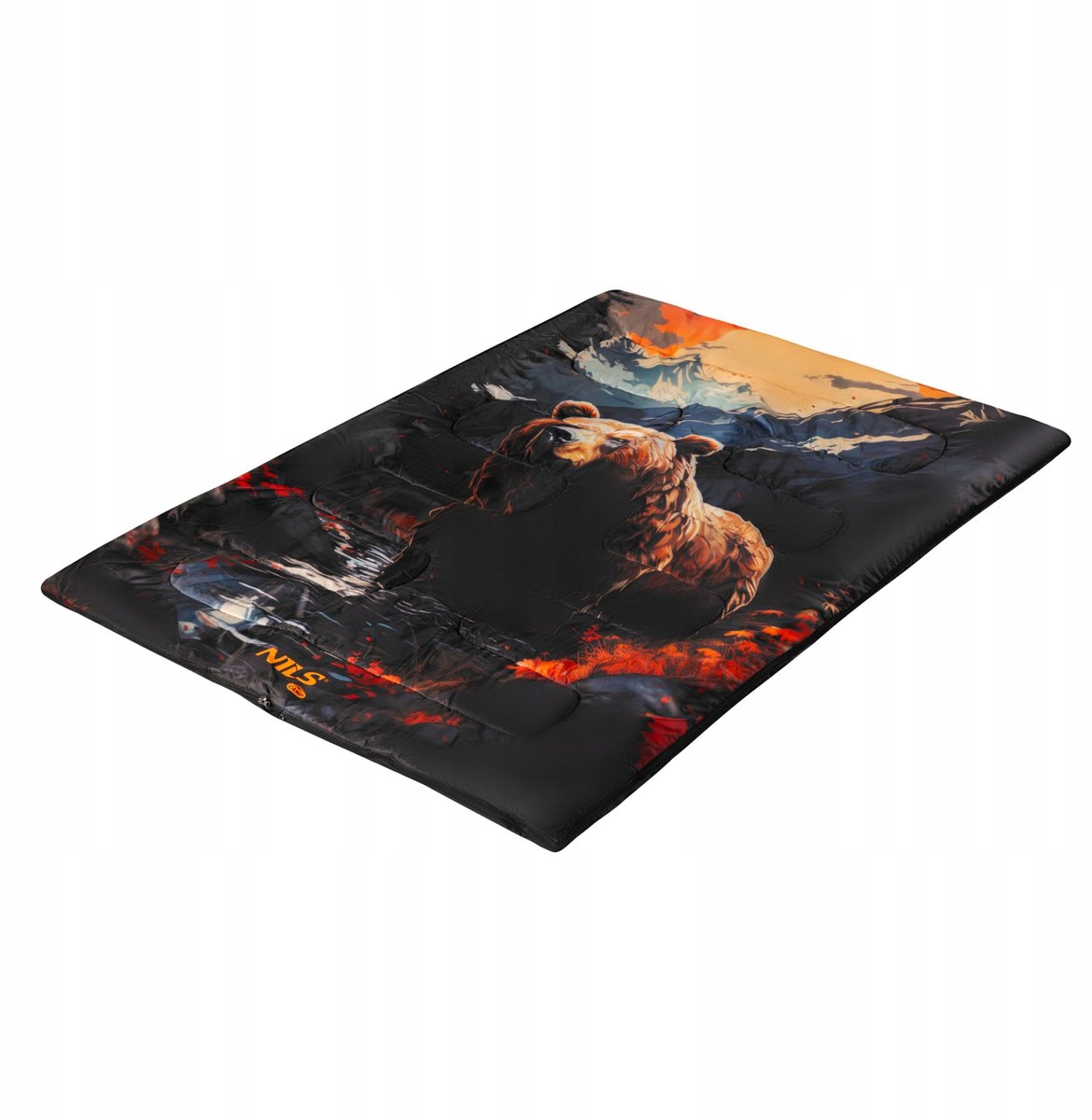 Nils Camp NC3601 2-persoons slaapzak/deken 200x140cm, 0-10°C