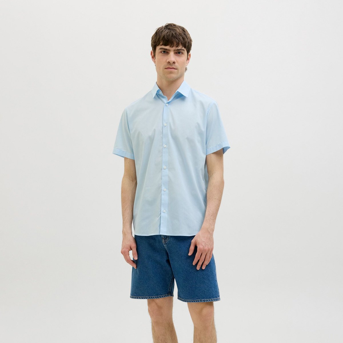 JJ Rebel Gavin Solid Overhemd Heren — afbeelding 9