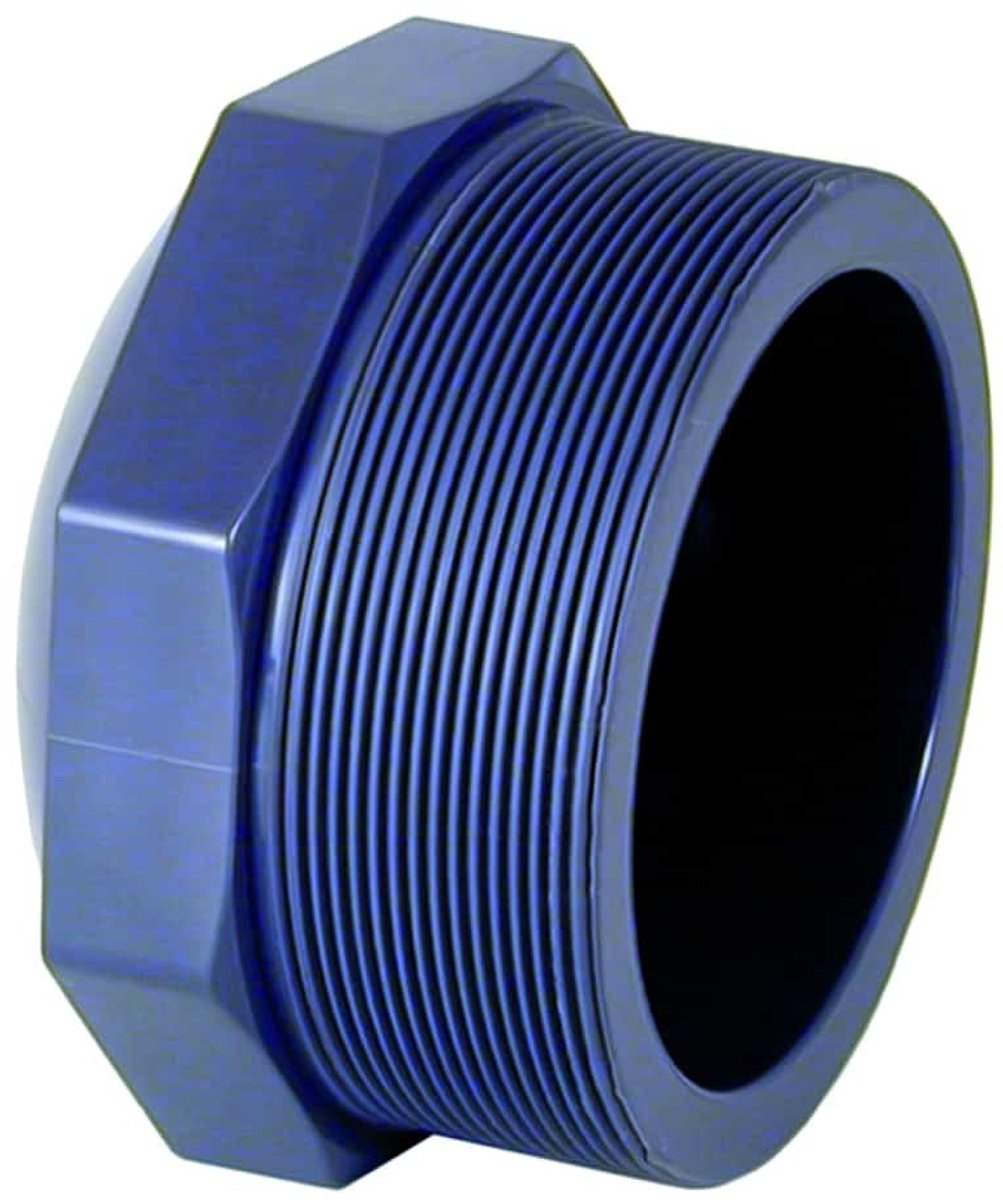 PVC-U Stopfen 1 1/2 Zoll PN10 – Buis Afsluiten voor Pool, Vijver & Industrie