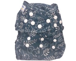 Cheeky Baby Wasbare luier overbroekje – Eekhoorn – Waterdicht – Ademend