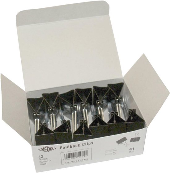 MAUL Foldback-Klemmer mauly 215, B:19 mm, Weite: 7mm, 2151996 MAUL Foldback-Klemmer mauly 215, B:19 mm, Weite: 7mm, 2151996
