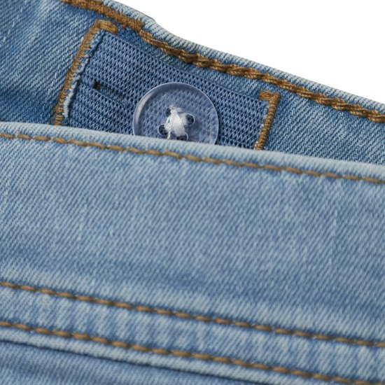 Short slim NKFSALLI DNM 3398-IC TB pour Filles - Denim Blue clair