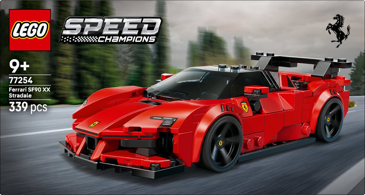 LEGO - Speed Champions 77254 - Ferrari SF90 XX Stradale Sportauto — afbeelding 8