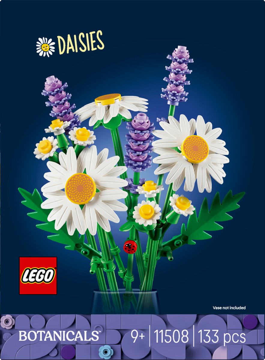 LEGO Botanicals Madeliefjes Bloemen - Bouwpakket voor Kinderen - 11508 — afbeelding 13
