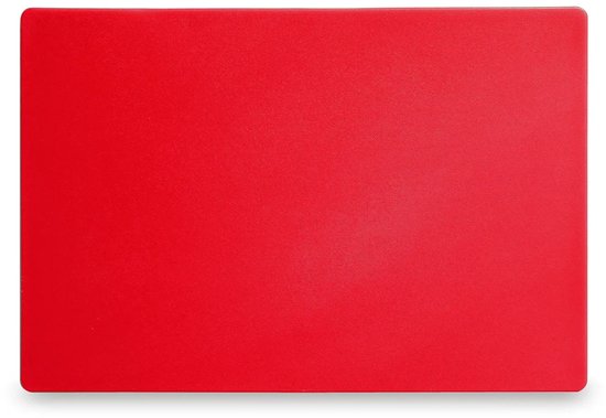Planche à Découper En Verre Rouge 40x30 Cm - Pour Cuisine - Neuf Harbour Housewares