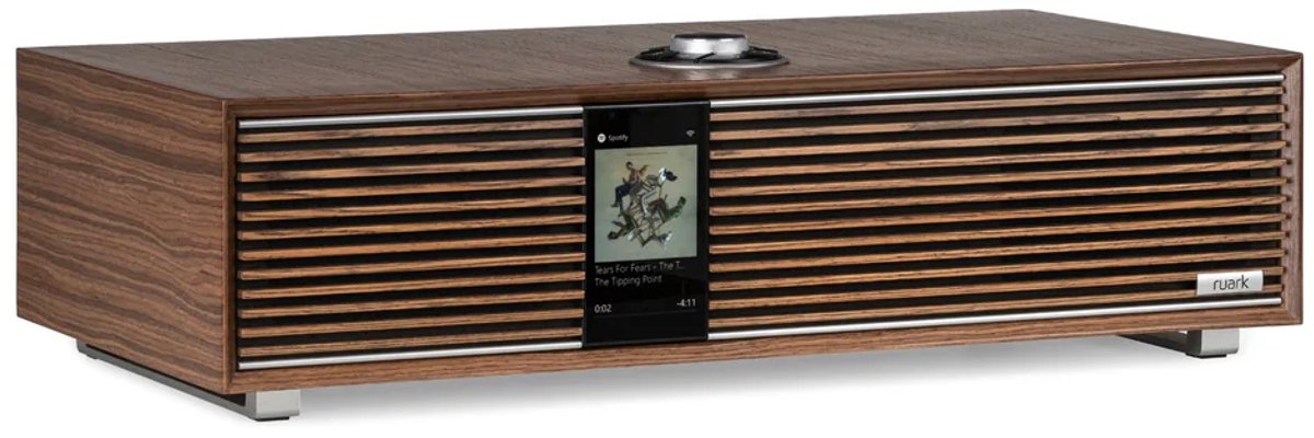 Ruark Audio R410 All-in-One Radio met FM/Dab+ en Internetradio - Walnoot