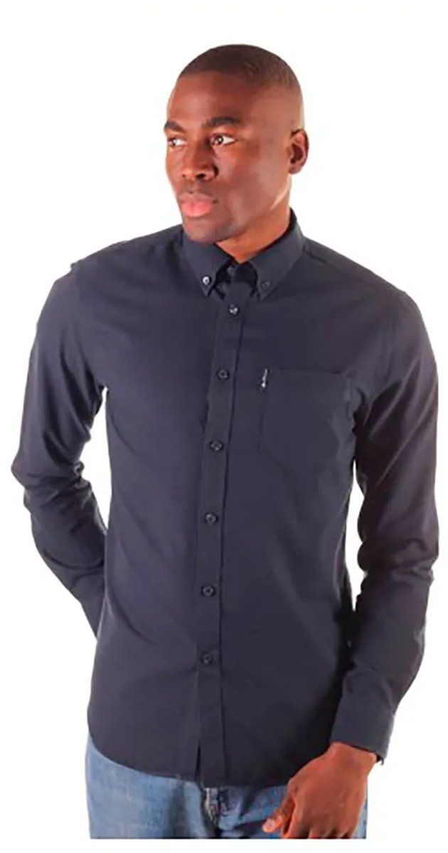 Ben Sherman Signature Oxford Overhemd Met Lange Mouwen Grijs S Man