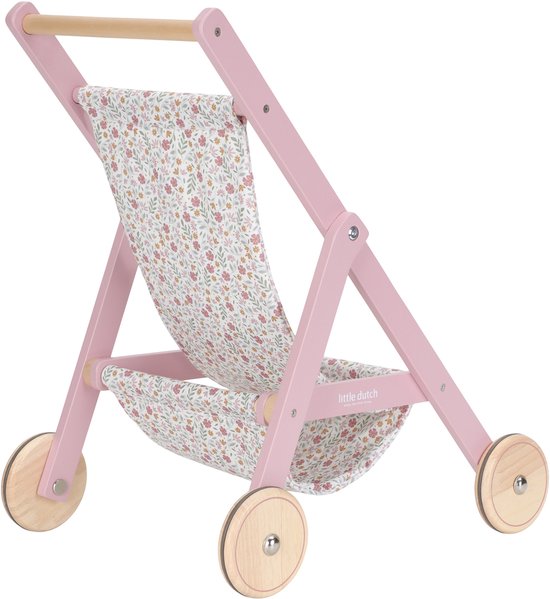 Little Dutch Poppenbuggy – Hout