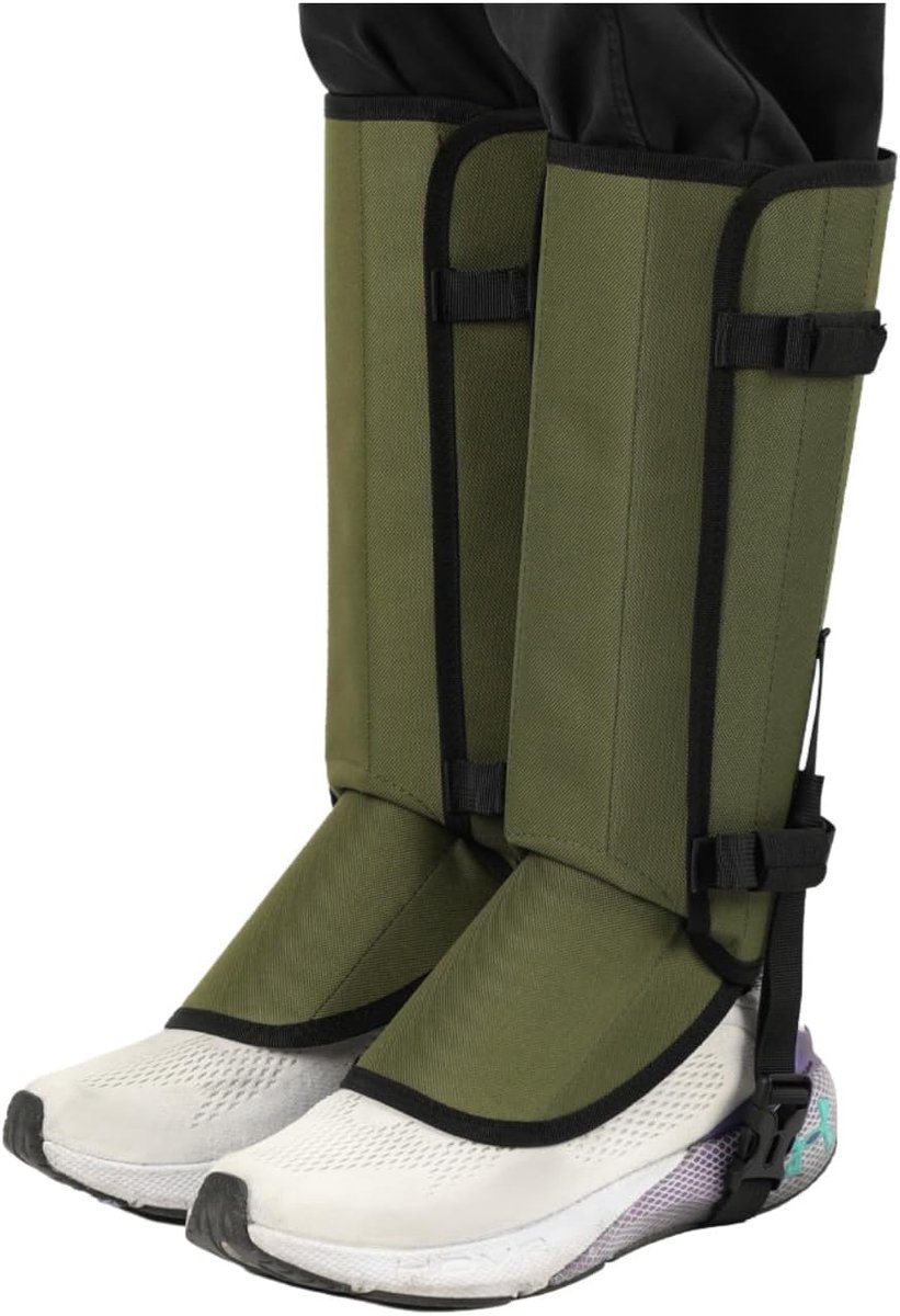 KZQ Slangenbescherming Beenkappen Voor Jacht Waterdichte En Duurzame Slangengaiters Voor Mannen En Vrouwen Aanpasbare Slangenbeetbescherming Voor Onderbenen Outdoor Activiteiten Grenate